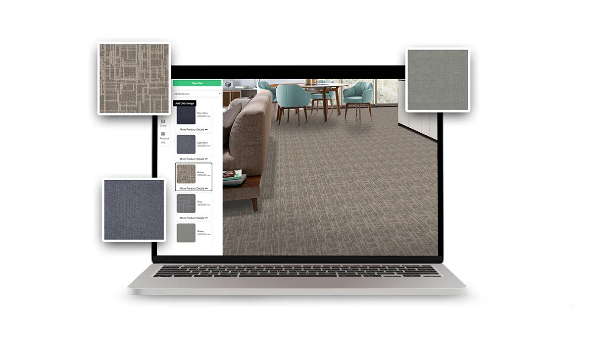  Visualize and Choose  the Perfect Carpet Tiles
