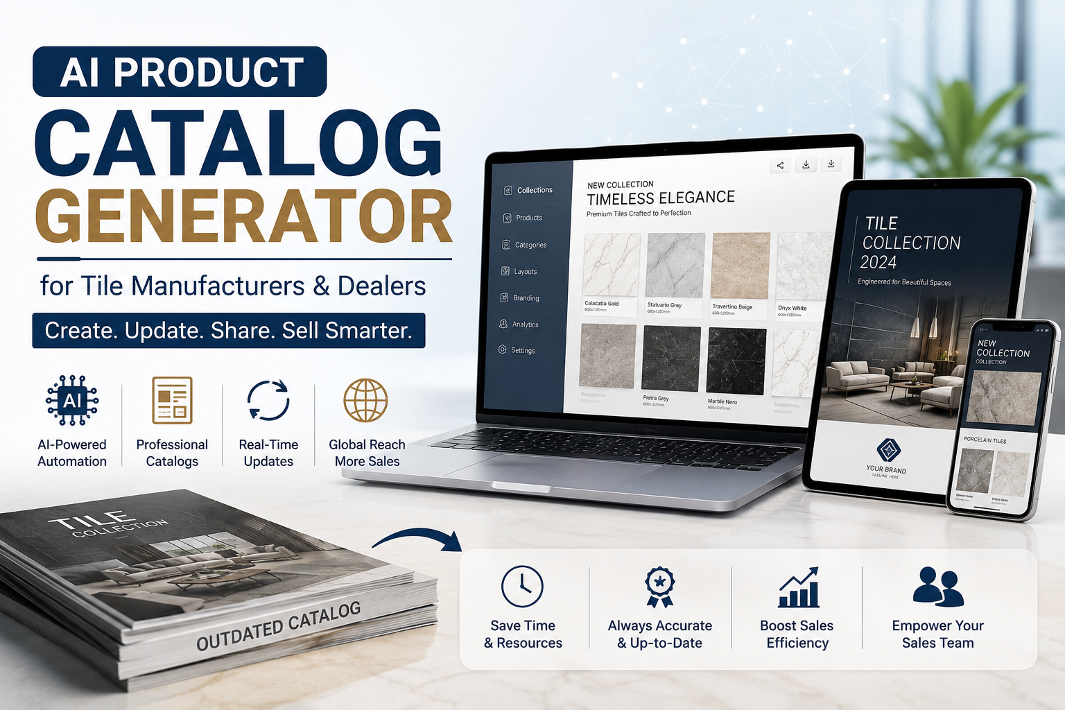 AI Product Catalog Generator for Tile Manufacturers & Dealers