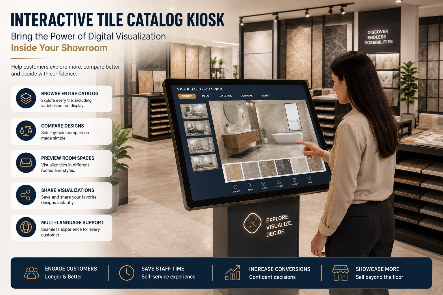 The In-Store Kiosk: Bringing Digital Tile Showroom Technology Into the Physical Space